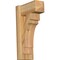 Ekena Millwork Merced Craftsman Rough Sawn Outlooker, Western Red Cedar, 6"W x 12"D x 20"H OUT06X12X20MRC04RWR - alternate 1
